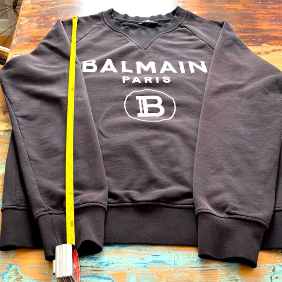 Balmain Other - Auth BALMAIN unisex sweatshirt, Size M, Good Condition (see pix for issues)